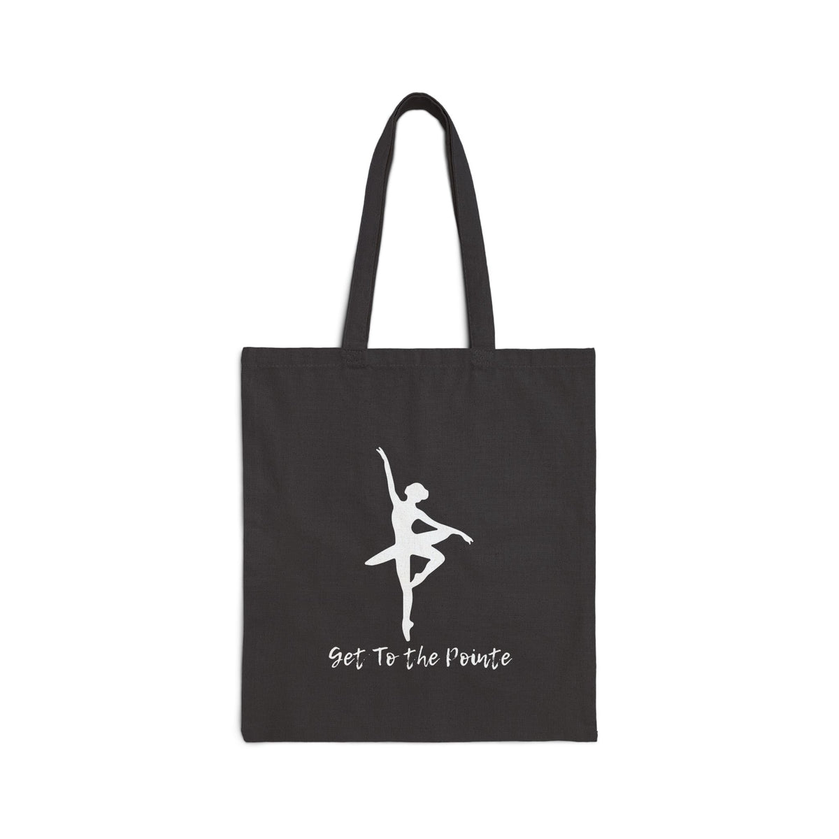 Get to the Pointe Cotton Canvas Tote Bag