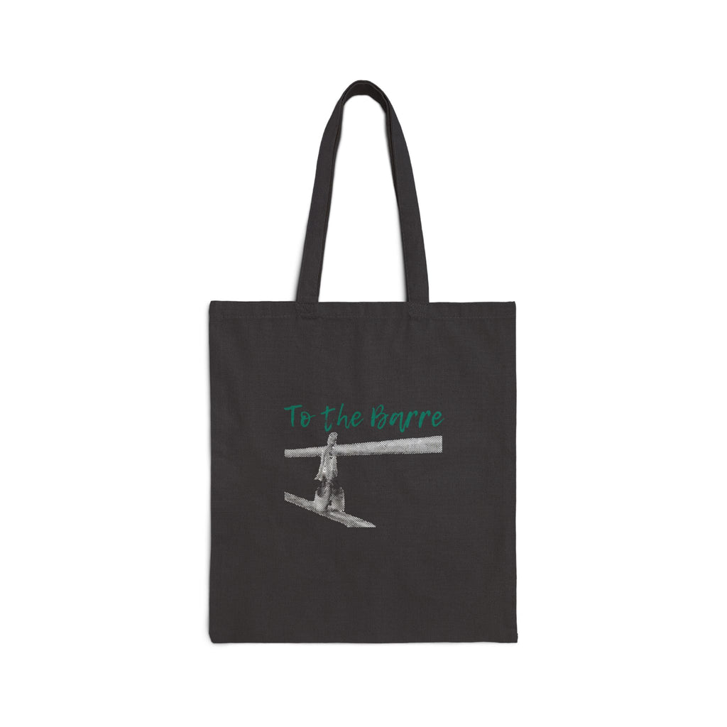 To the Barre Cotton Canvas Tote Bag