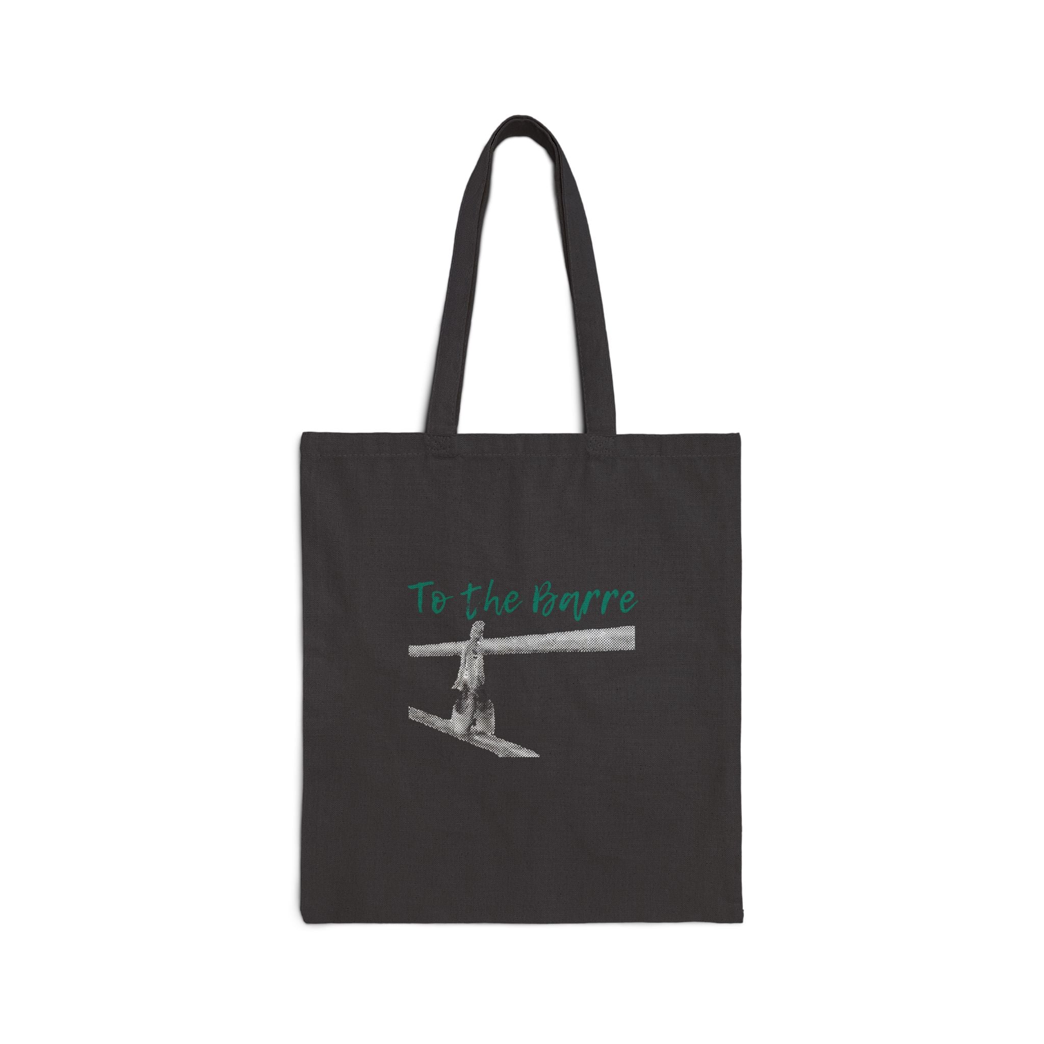 To the Barre Cotton Canvas Tote Bag