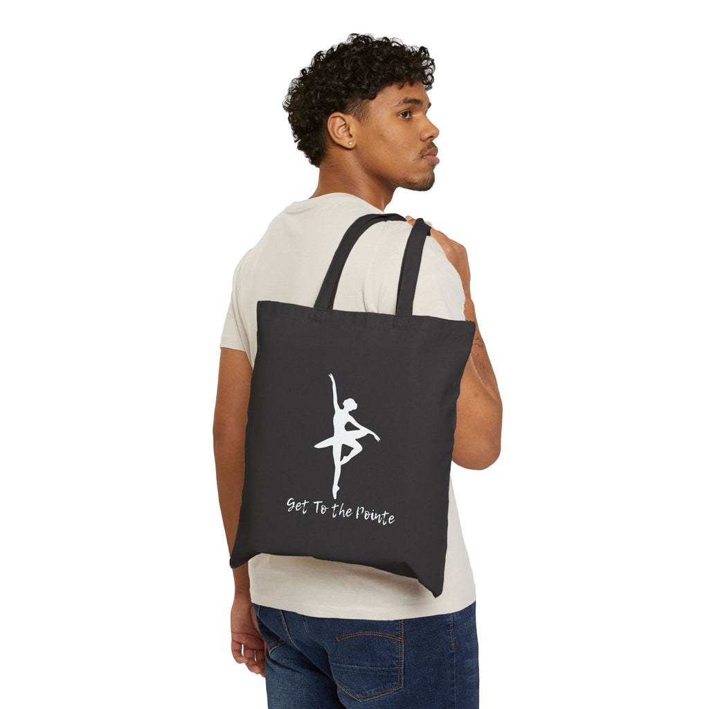 Get to the Pointe Cotton Canvas Tote Bag